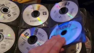 Ps1 collection in a binder