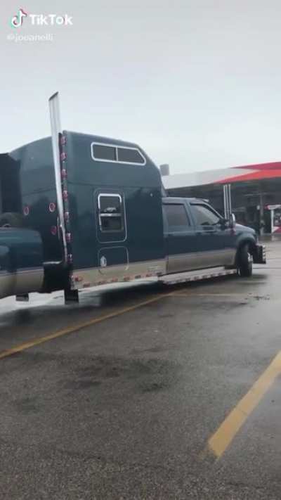 When you failed the CDL test but it ain't gonna stop you.