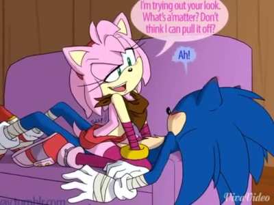 Bem que a sega podia ter criado uma hist&oacute;ria desse dois ouri&ccedil;os e como se apaixonaram