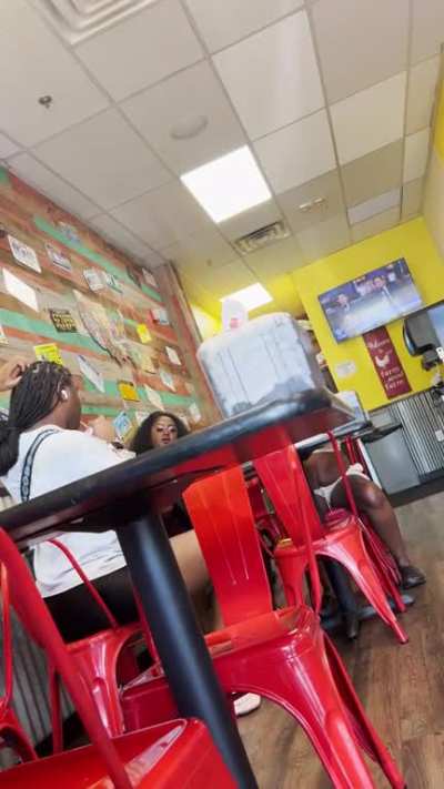 Lady complaining that she got too much food