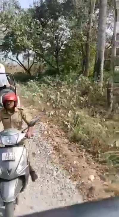 During a wildlife safari!!