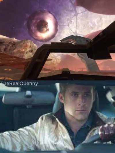 I drive.