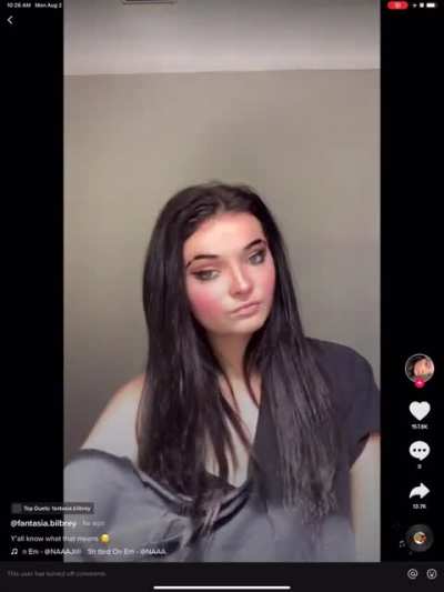 The 'trying to be sexy' stare at the end, ugh