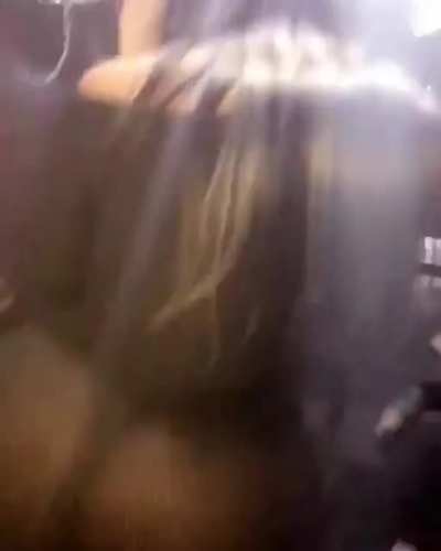 Shaking it in the club