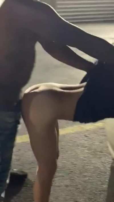 She loves that the brunette fucks her outdoors