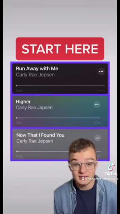 i made a tiktok about how to get into carly&rsquo;s music!