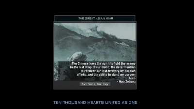 IMO the ending of the Great Asian War first superevent music was underwhelming, so I amped up the epicness (headphone HIGHLY recommended)