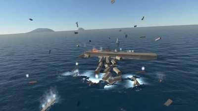 "How do aircraft carriers fight each other?" Google: with their aircraft. Bing: