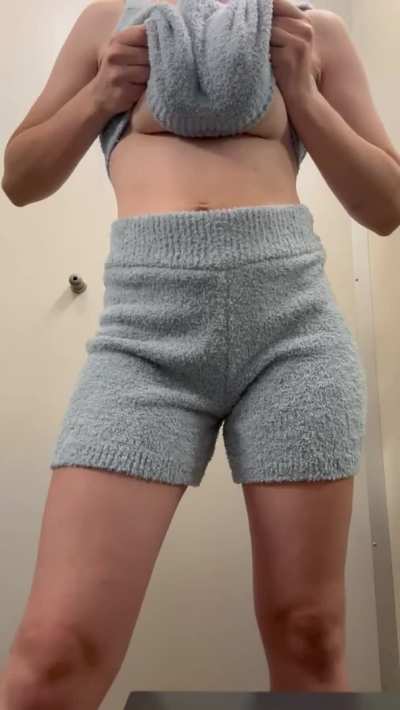 Dressing room fun