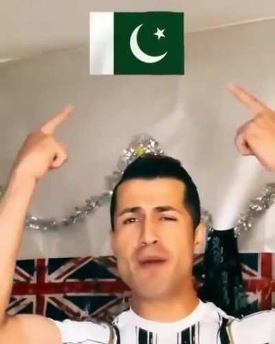 Ronaldo is supporting Pakistan tomorrow