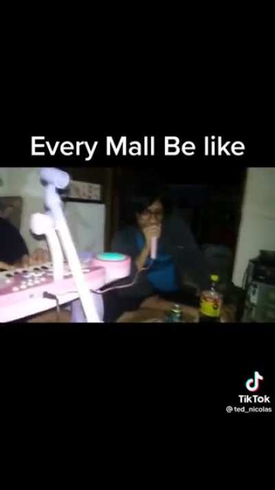 No one: Mall announcer in every mall: