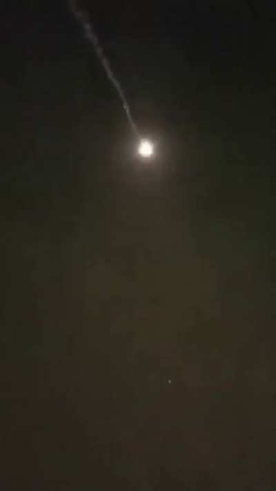 Strobe rocket firework