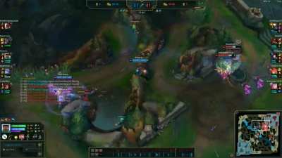 gangplank terrorizes the rift with 1 shot quadra