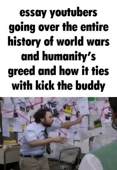 "Why you should play kick the buddy"