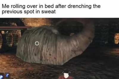 Fuck summer, every goddamn night it's like I casted Flash Sweat