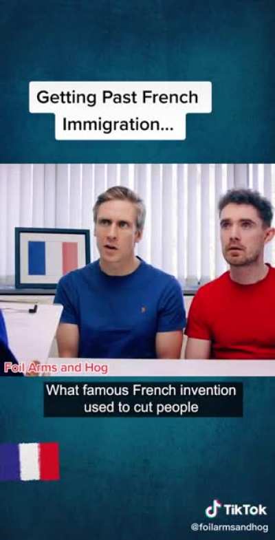 Getting past French immigration