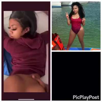 India caught fucking Big Dick Oblock member after breaking up with durk. She getting pounded too fuck 😍😩🍆