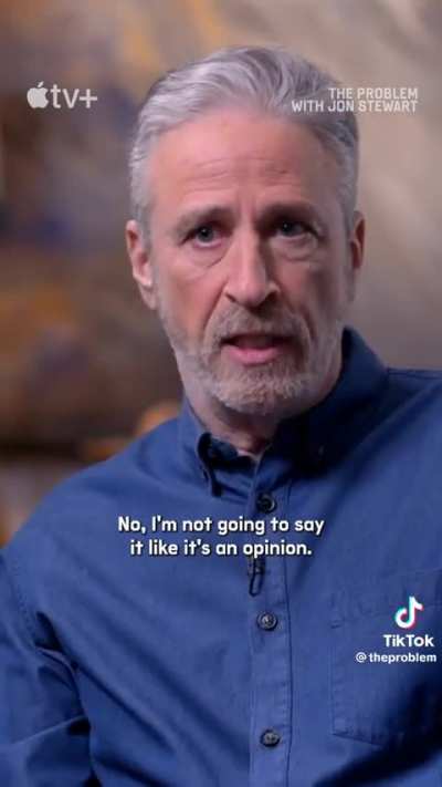 Never heard of Jon Stewart before this but he knows what is up