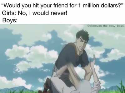 For my friends, I&rsquo;d do it for free