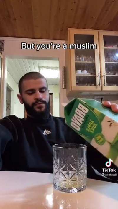 Just drinking the good stuff