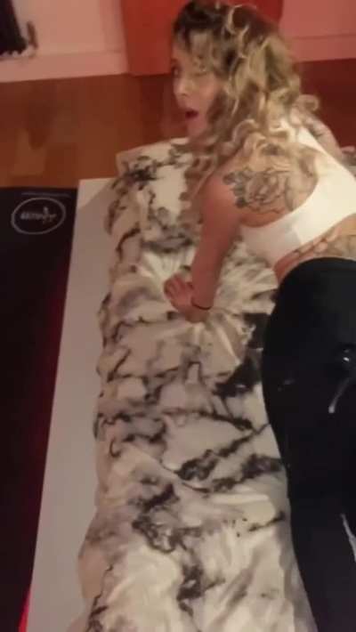 Amateur Hot Blonde Cum on Face Cumshot Facial