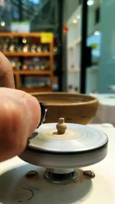 Making a micro pot
