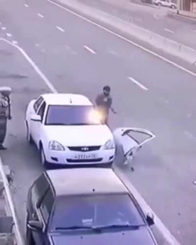 I will open the door without looking back. what could go wrong?