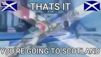 Angry Scotland mother assaults emo women (circa 2008 colorized)