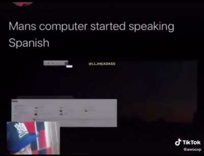 What in the fuck...