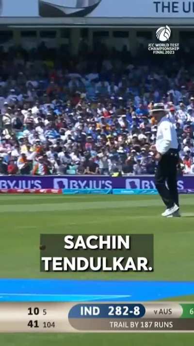 Bold of Sunny G to compare Lord with Sachin Tendulkar