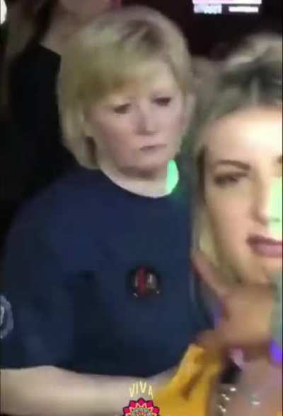 When your mom walks in to the same club u trippin