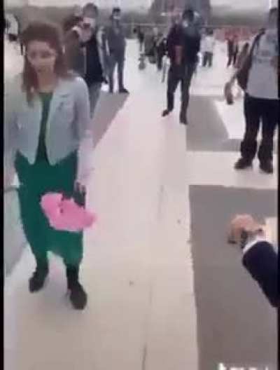 She is....