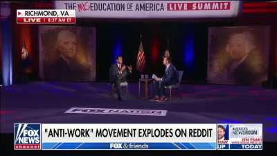 Fox News - "Anti-work movement explodes on reddit"
