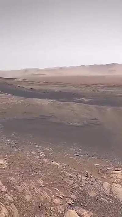 The highest resolution panorama of Mars to date from the Curiosity rover. Link to 360 panoramic in comments Credit: NASA/JPL-Caltech/MSSS