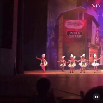 Adriana Guzman Meza (daughter of Ovidio Guzm&aacute;n L&oacute;pez and Adriana Meza Torres) at a dance show which was attended by Ovidio at her school. These videos are from June 21st 2015 and I have circled where Adriana is at the start of each video