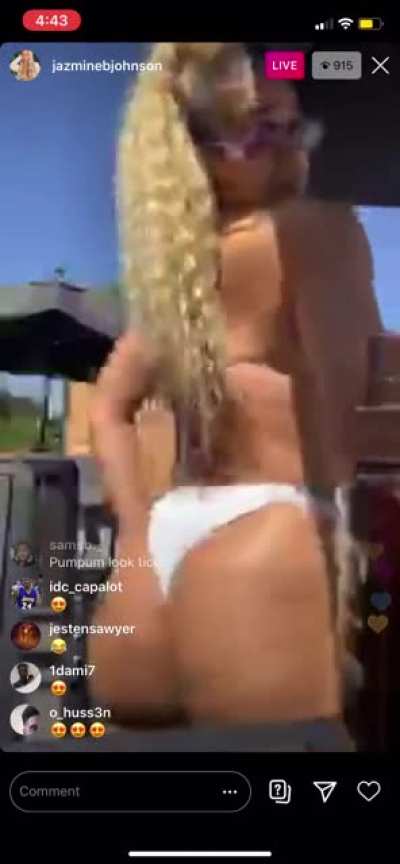 Jazmi<wbr>nebjo<wbr>hnson live blurry🍑
