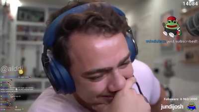 Mizkif is happy
