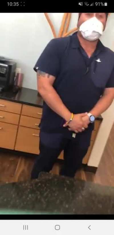 Anti-masker berates the staff at her doctor's office and calls them Nazis for not respecting her claustrophobia