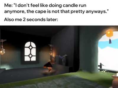 "Just one more candle and I'm done"