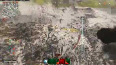 This is a first for me. Smacked someone mid-air