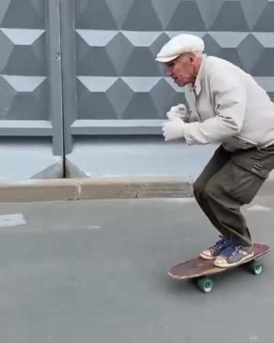Igor is 73. He&rsquo;s been riding his board since 1981.