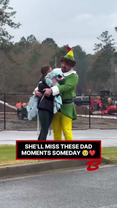 One day she&rsquo;ll miss moments like this