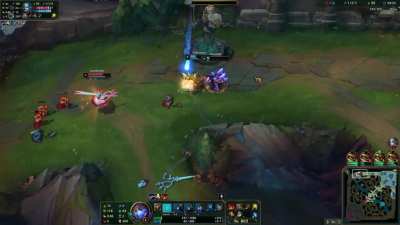 she scissored our turret