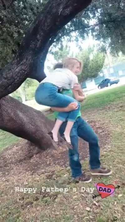 Getting off a tree