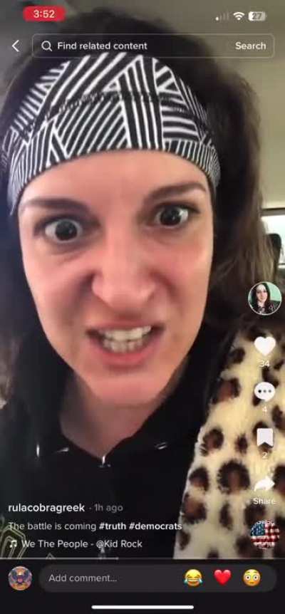 You want a civil war!!!!!! She is ready