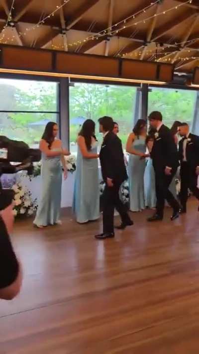Champions League anthem for the groomsmen