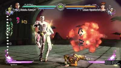 How do i knock down with Kosakus heavy like this
