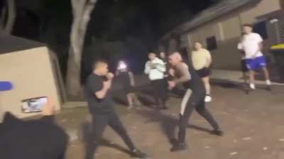 Fair fight on the streets...rare. 