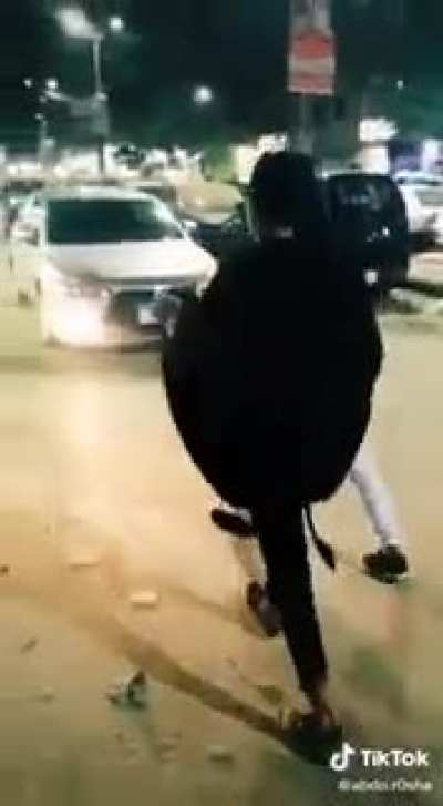 HMFT after getting dragged by a car