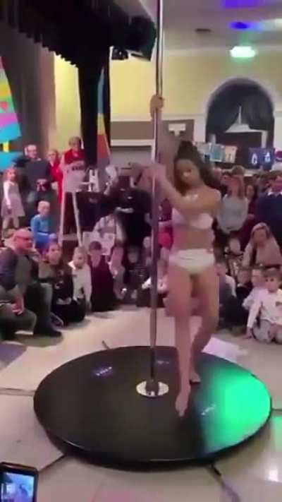 She was definitely hired for the kids /s